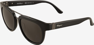 Salvatore Ferragamo Sonnenbrille One Size in Schwarz: Vorderseite