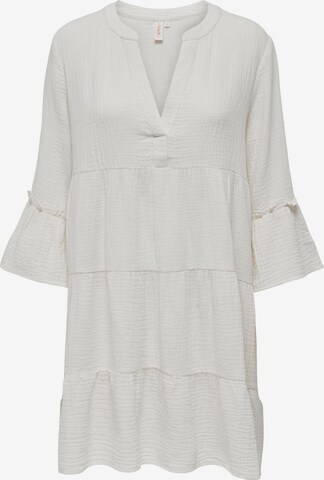 Robe d’été 'Thyra' ONLY en blanc : devant