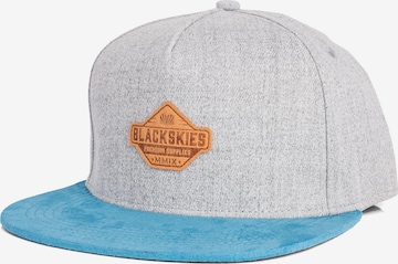 Blackskies Cap 'Essentials' in Silber: Vorderseite