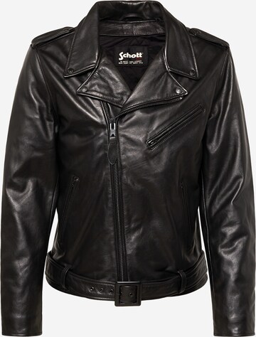 Schott NYC Prehodna jakna | črna barva: sprednja stran