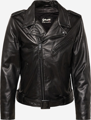 Schott NYCPrijelazna jakna - crna boja: prednji dio