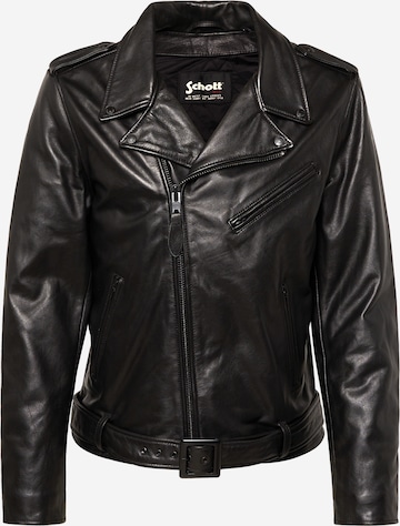 Schott NYC - Chaqueta de entretiempo en negro: frente