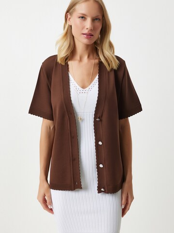 Happiness İstanbul Kardigán - barna