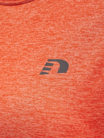 Newline T-Shirt in Orange