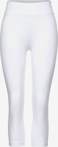 CECIL Skinny Leggings in White: front