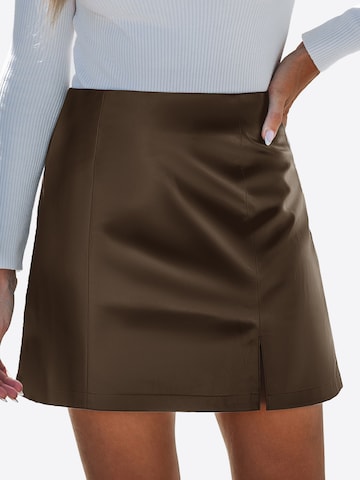 Cupshe Rok in Bruin: voorkant