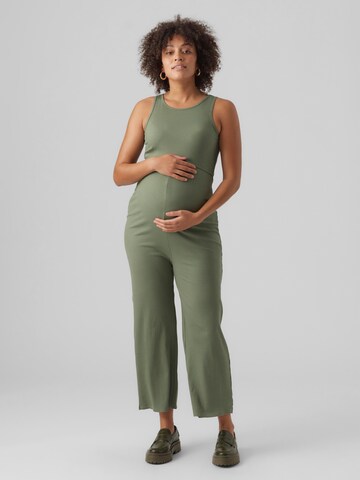 MAMALICIOUS Jumpsuit 'Zitta' in Green: front