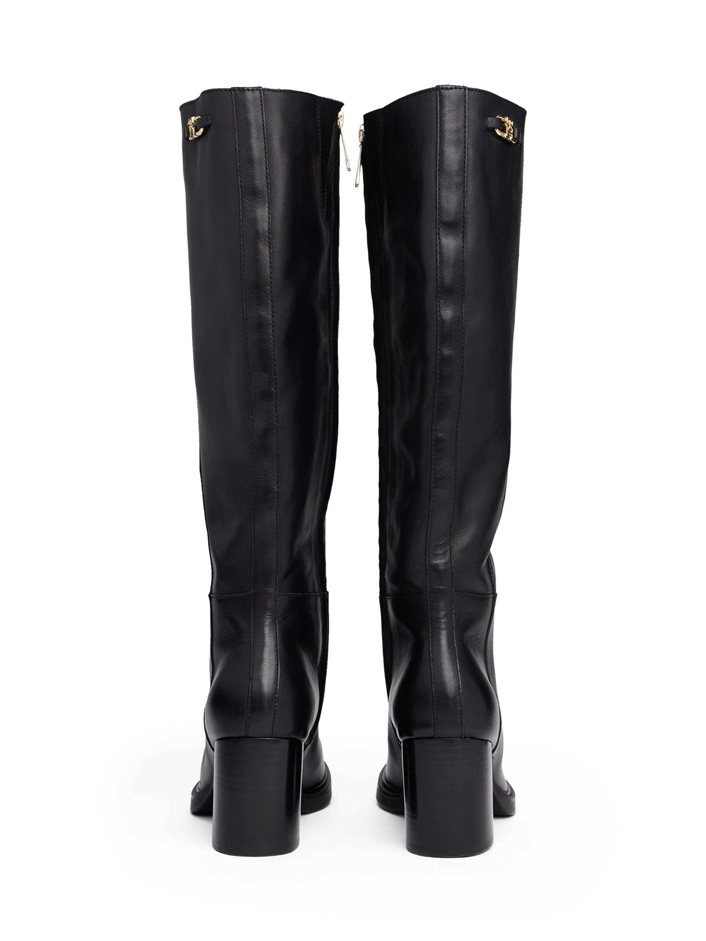 TOMMY HILFIGER Сапоги в Черный