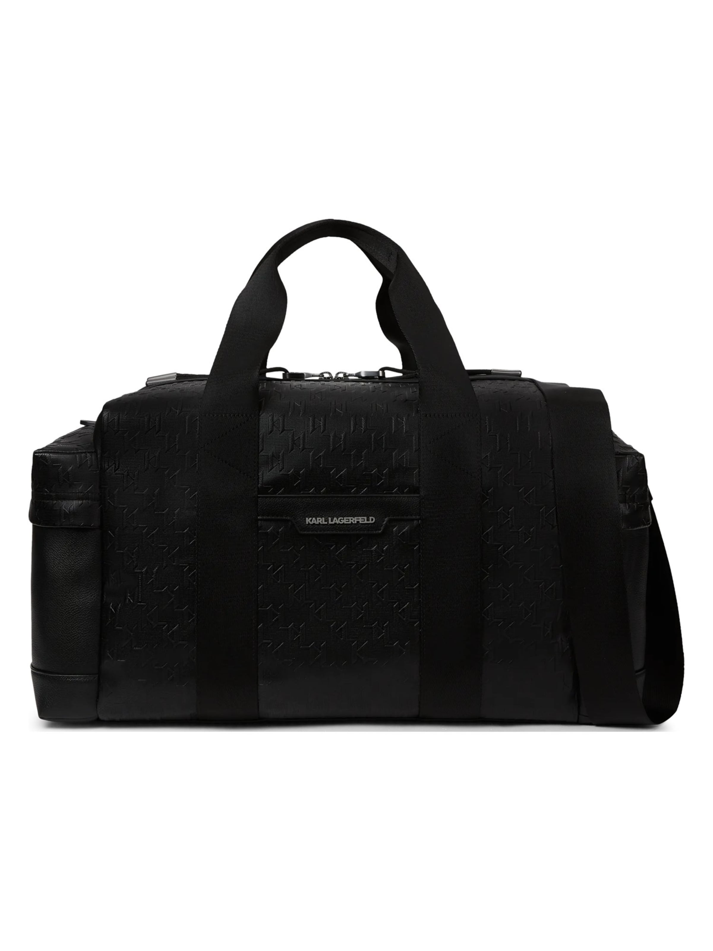 Karl Lagerfeld Weekendtas in Zwart: voorkant