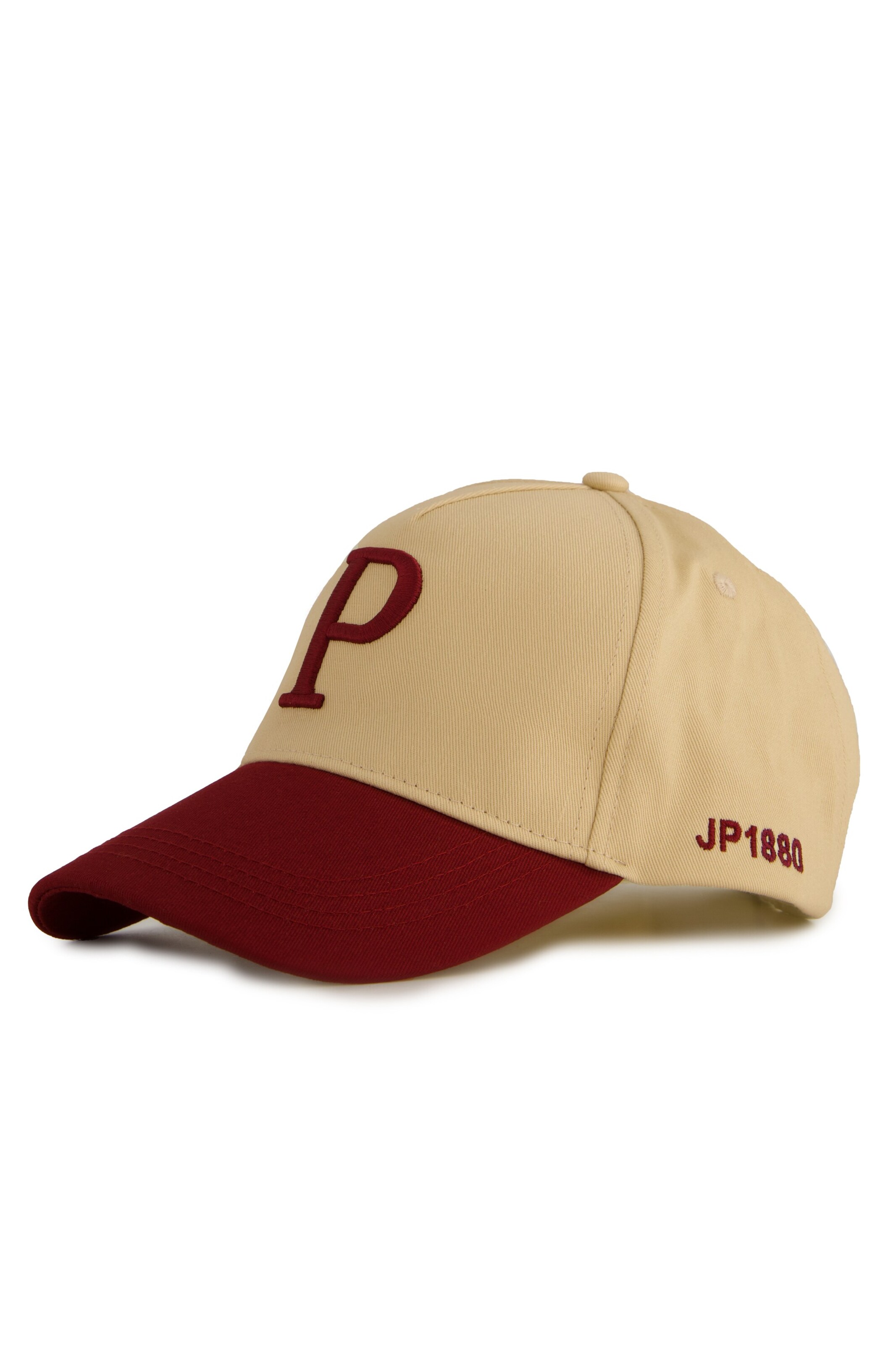JP1880 Cap in Beige: Vorderseite