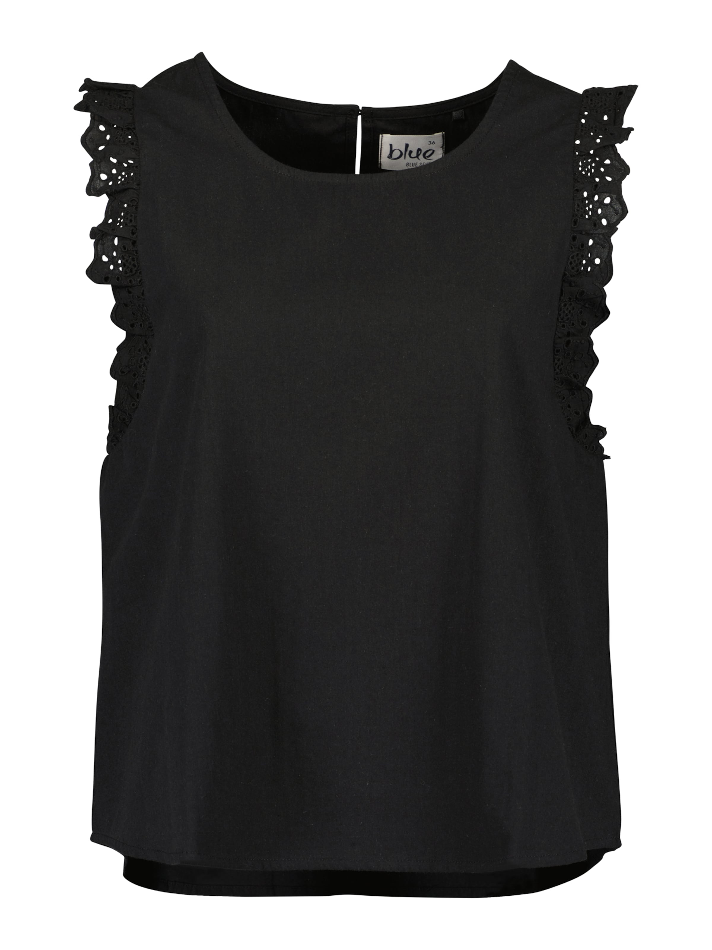 BLUE SEVEN - Blusa en negro: frente