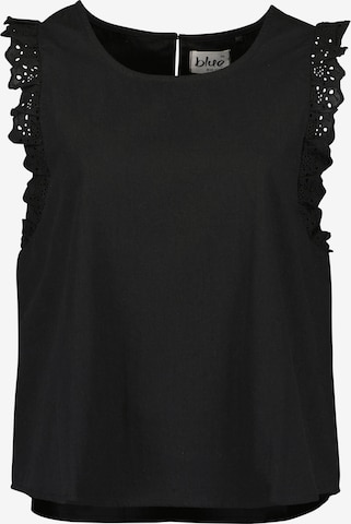 BLUE SEVEN - Blusa en negro: frente