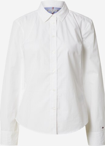 Camicia da donna di TOMMY HILFIGER in bianco: frontale