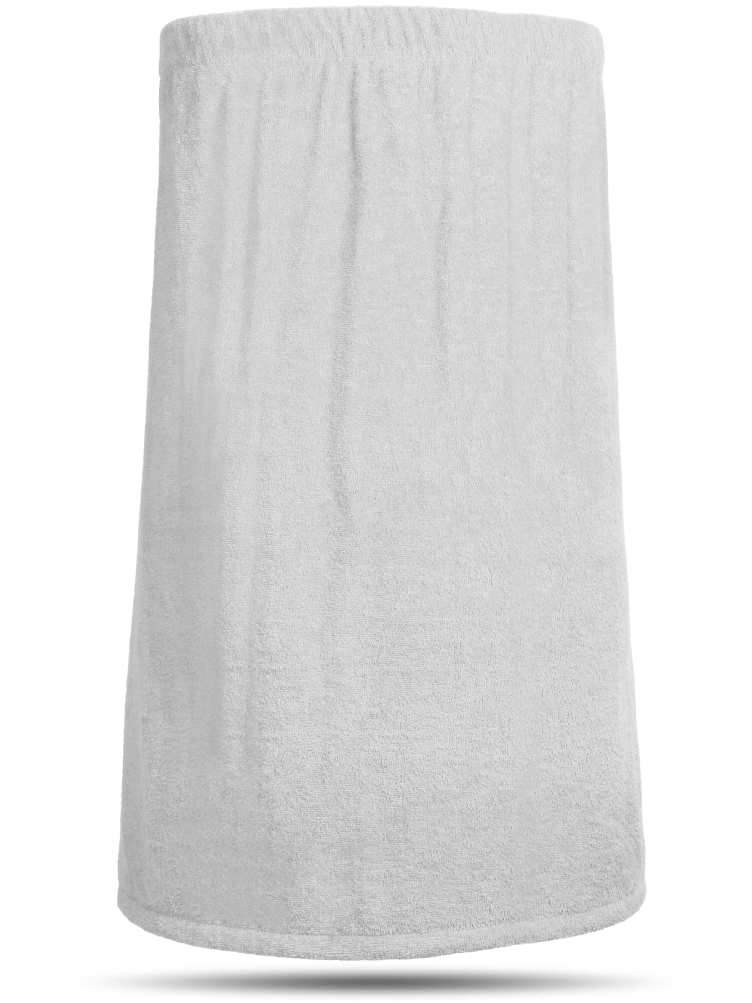 normani Short Bathrobe in White