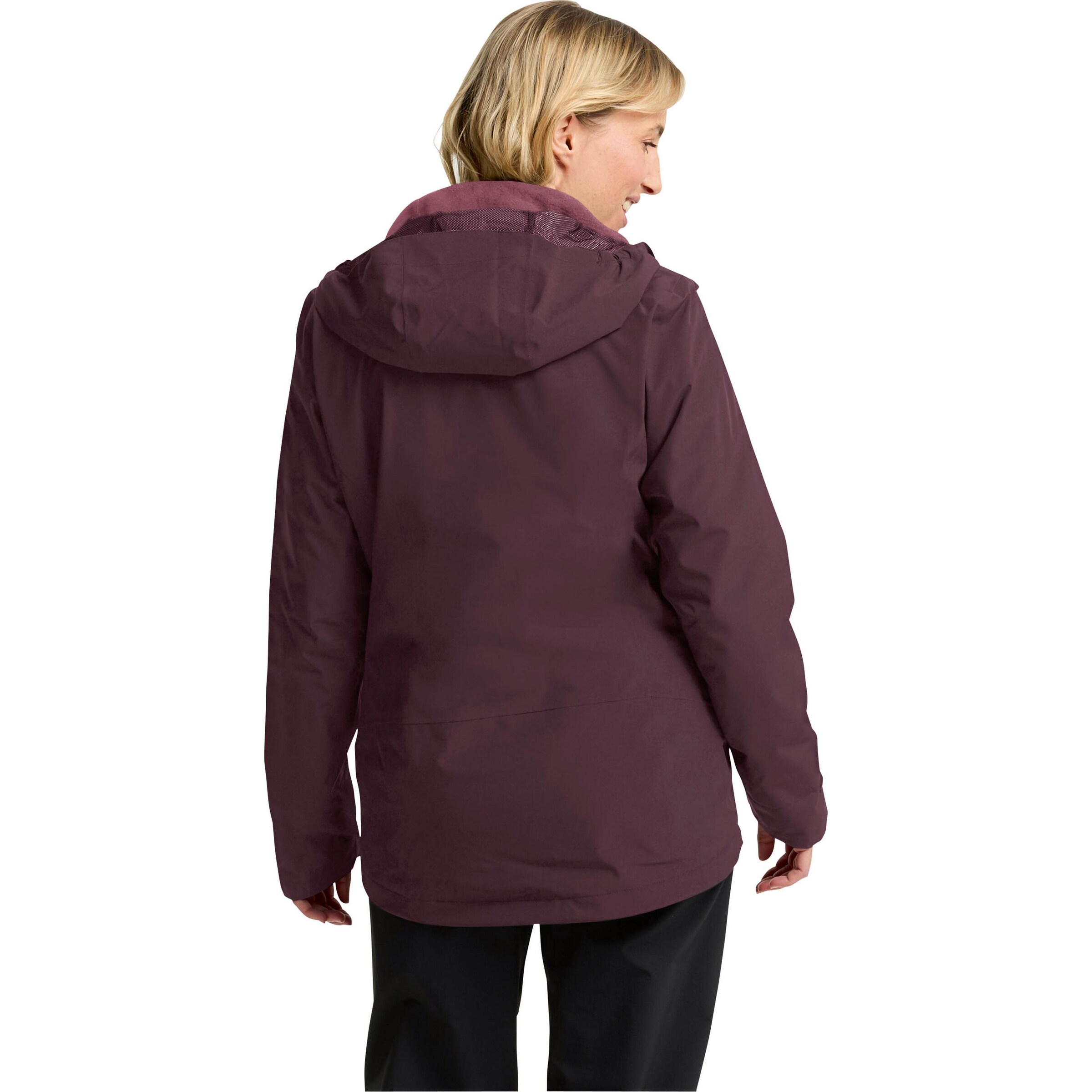 JACK WOLFSKIN Vabaajajope 'Moonrise', värv punane