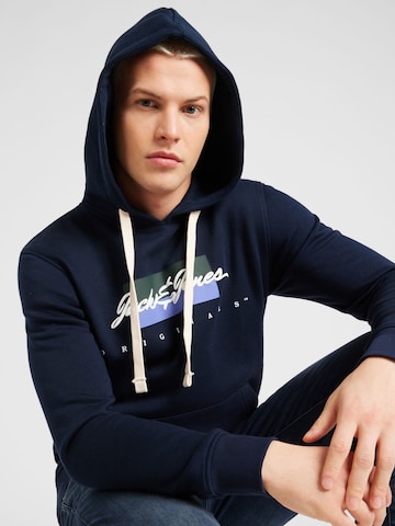 Sweat-shirt 'Wayne' JACK & JONES en bleu