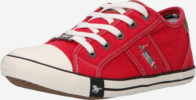 Sneaker low MUSTANG pe roșu, Vizualizare produs