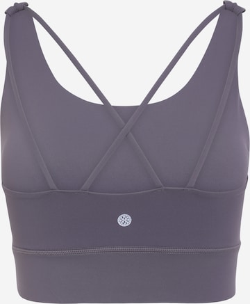 Medium support Reggiseno sportivo 'Gaby' di Athlecia in grigio