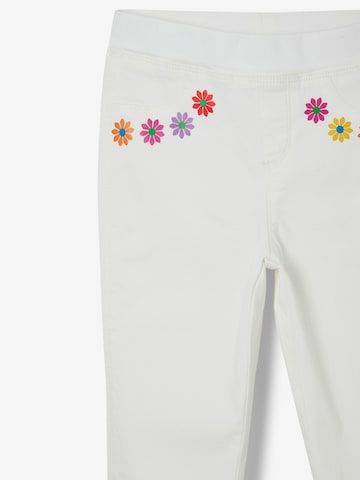 Desigual Slimfit Jeans 'Daisy' i vit