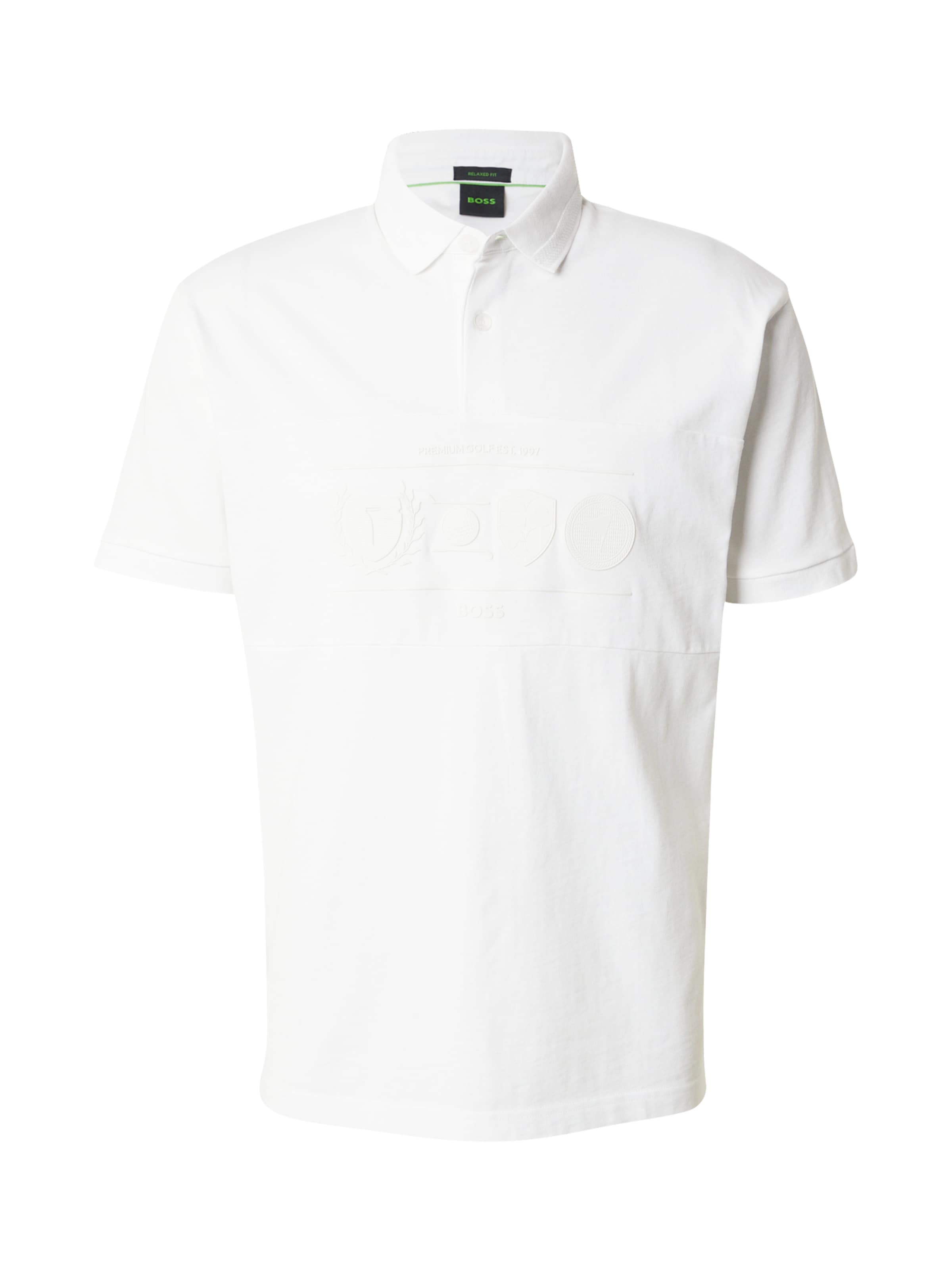 BOSS Shirt 'Percy Heritage' in White: front