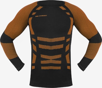 Base Layer 'Super Active Ride' Polar Husky en orange : devant