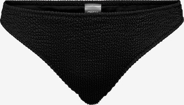 Pantaloncini per bikini 'AMANDA' di ONLY in nero: frontale