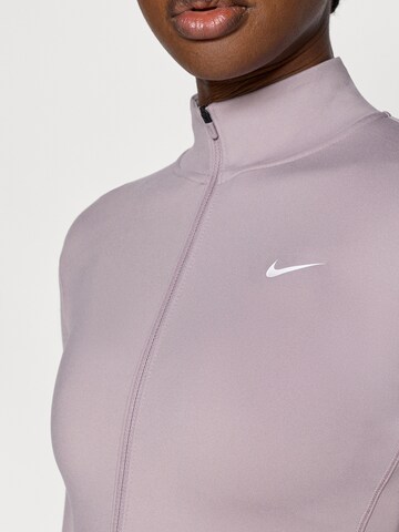 NIKE Athletic Jacket 'ONE' in Purple