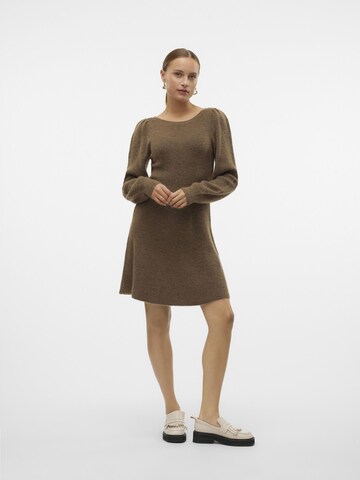VERO MODA Knit dress in Beige
