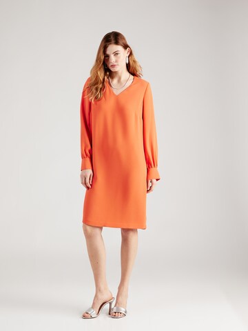 COMMA Kleid in Orange