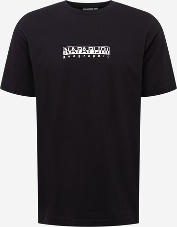 T-Shirt NAPAPIJRI en noir : devant