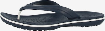 Séparateur d'orteils Crocs en bleu : devant