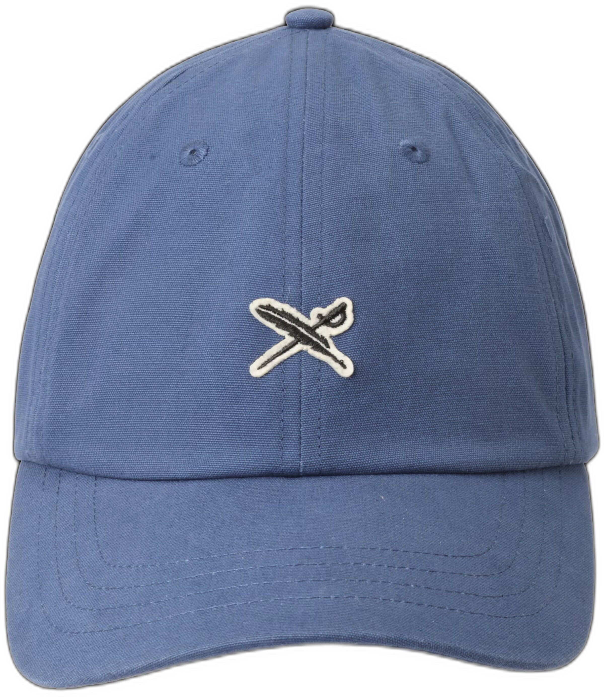 Iriedaily Cap ' Mini Flag Dad ' in Blue: front