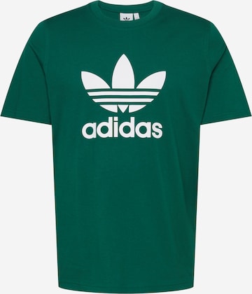 ADIDAS ORIGINALS - Camisa em verde: frente