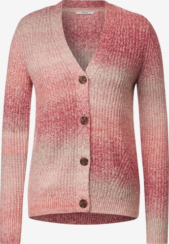 CECIL Knit Cardigan in Red: front