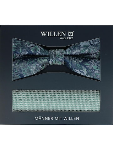 WILLEN Fliege 'Set Floral/ Uni'‌‌‌ in Grün