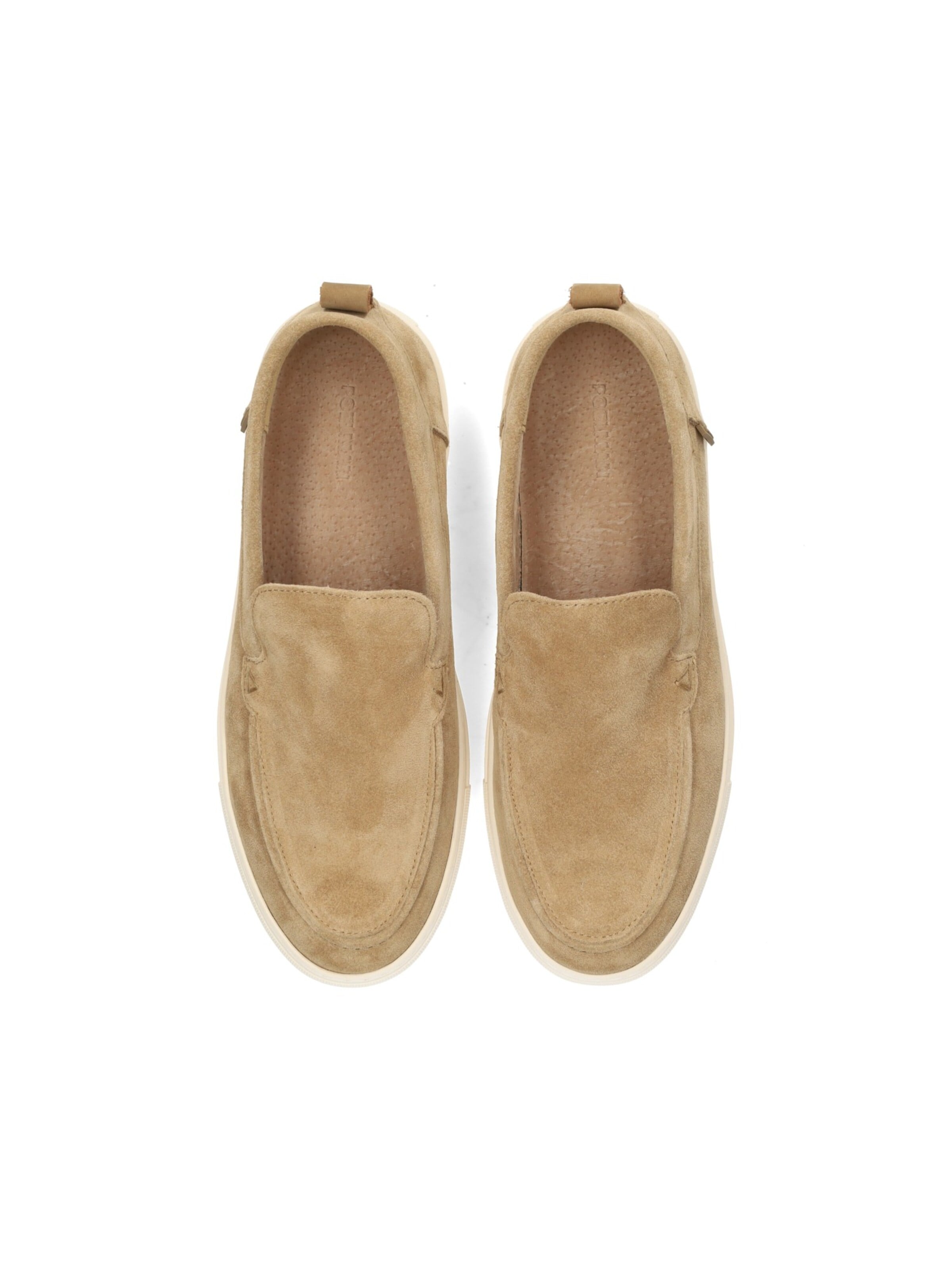 Poelman Instappers 'Poelman MATHIJS Herren Loafer' in Beige