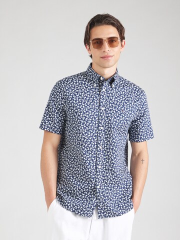 Coupe regular Chemise TOMMY HILFIGER en bleu : devant