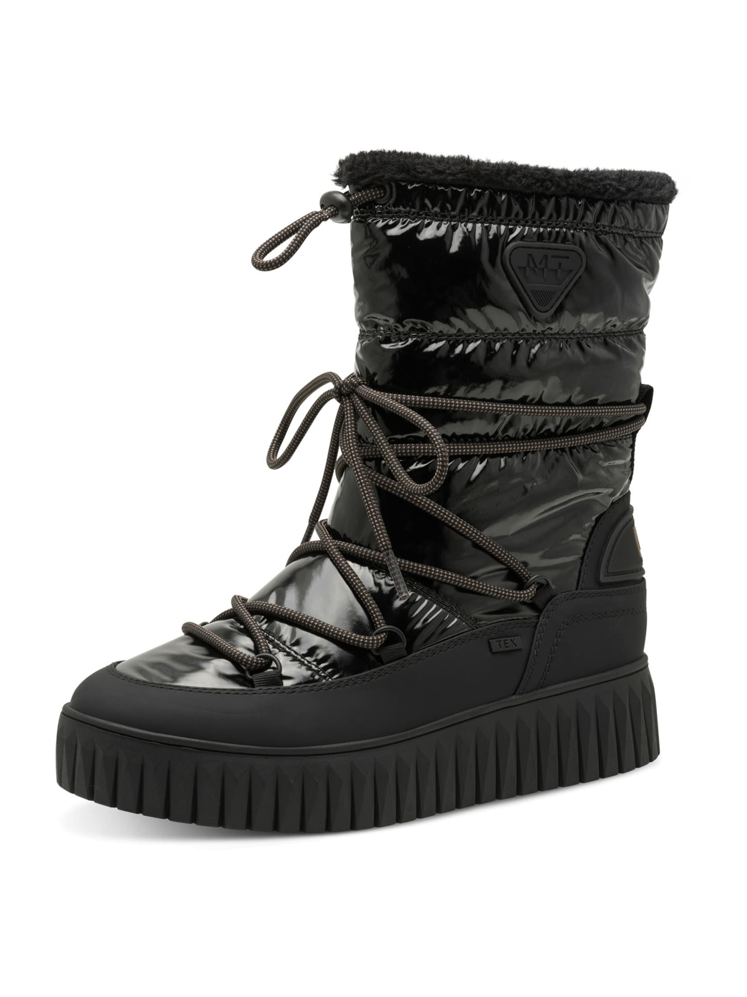 juoda MARCO TOZZI Sniego batai: priekis