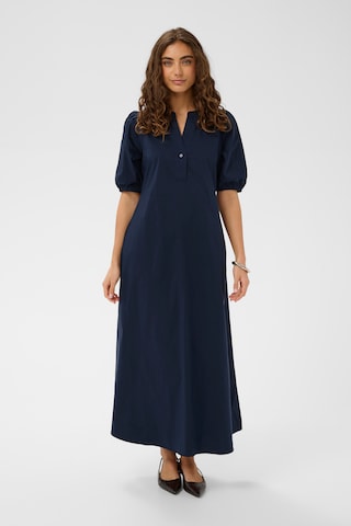 CULTURE Jurk 'CUUrsa Antoinett' in Blauw: voorkant