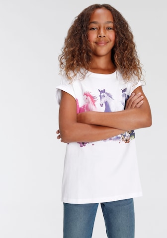 Kidsworld Shirt in White: front