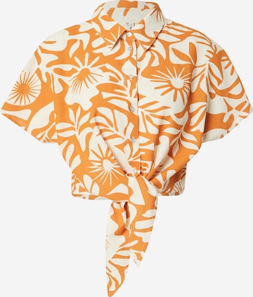 Chemisier 'ONLJAKIRI' ONLY en orange : devant