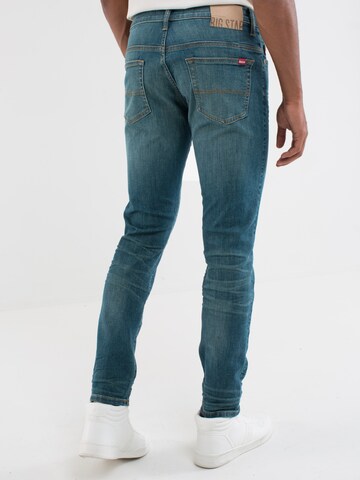 BIG STAR Slimfit Jeans 'DERIC' in Blauw