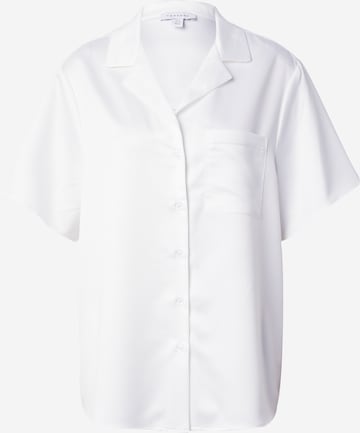 TOPSHOP Blouse in White: front