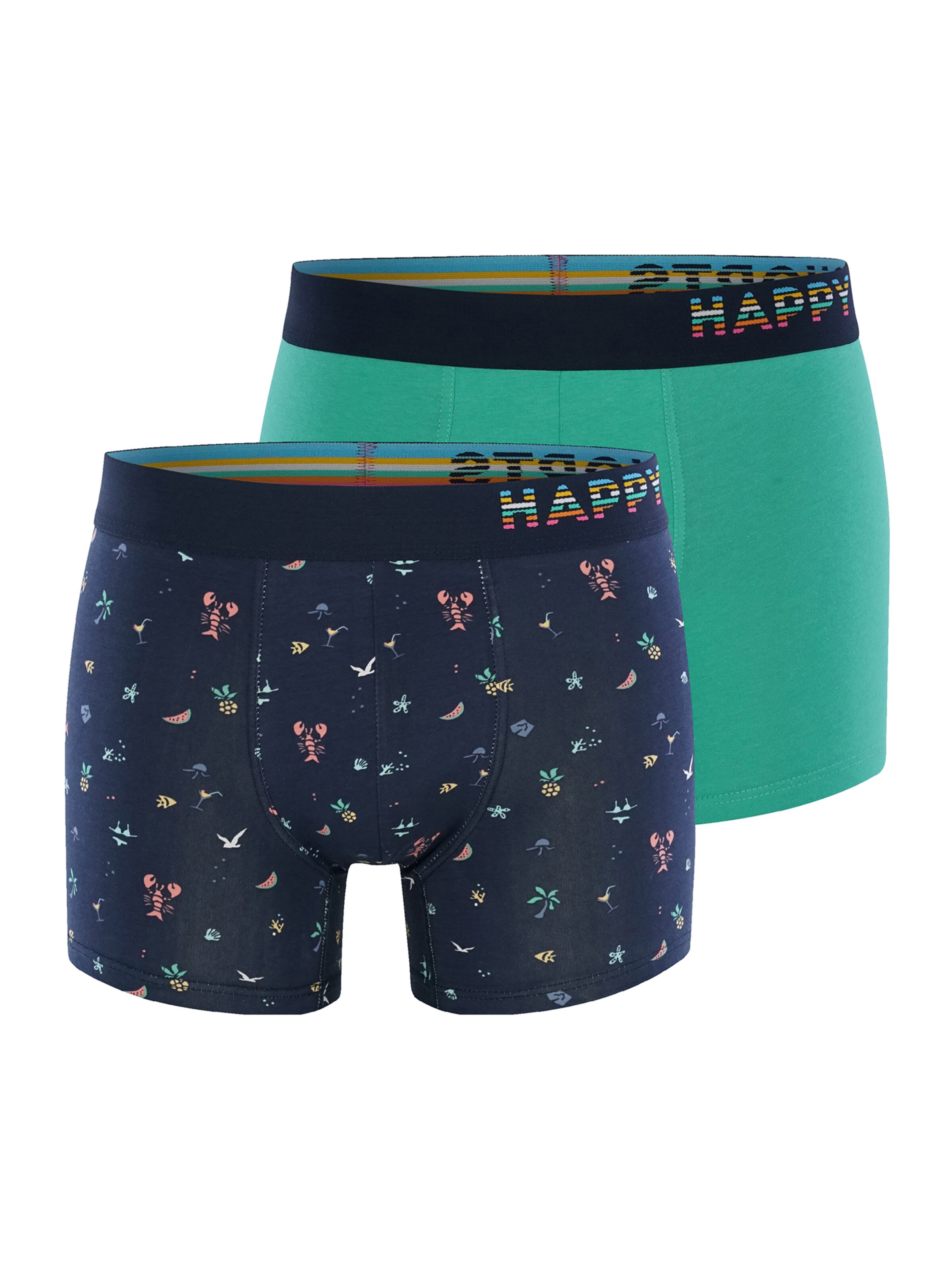 Phil & Co. Berlin - Calzoncillo boxer ' All Styles ' en Mezcla de colores: frente