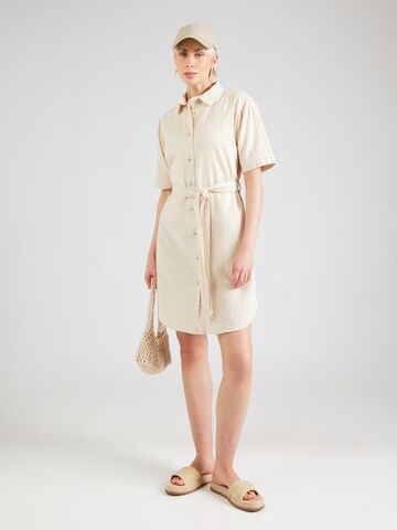 JDY Shirt dress 'JDYSALLY' in Beige: front
