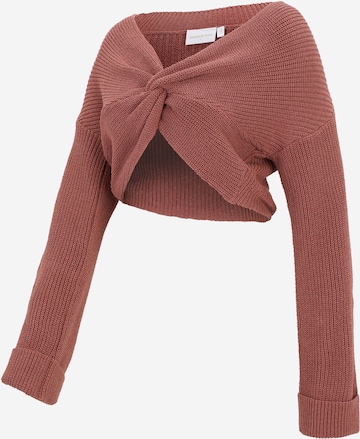 Pulover 'MLSvala' de la MAMALICIOUS pe roz: față