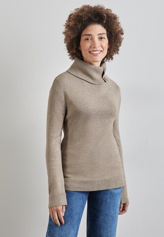 STREET ONE Pullover in Beige: Vorderseite