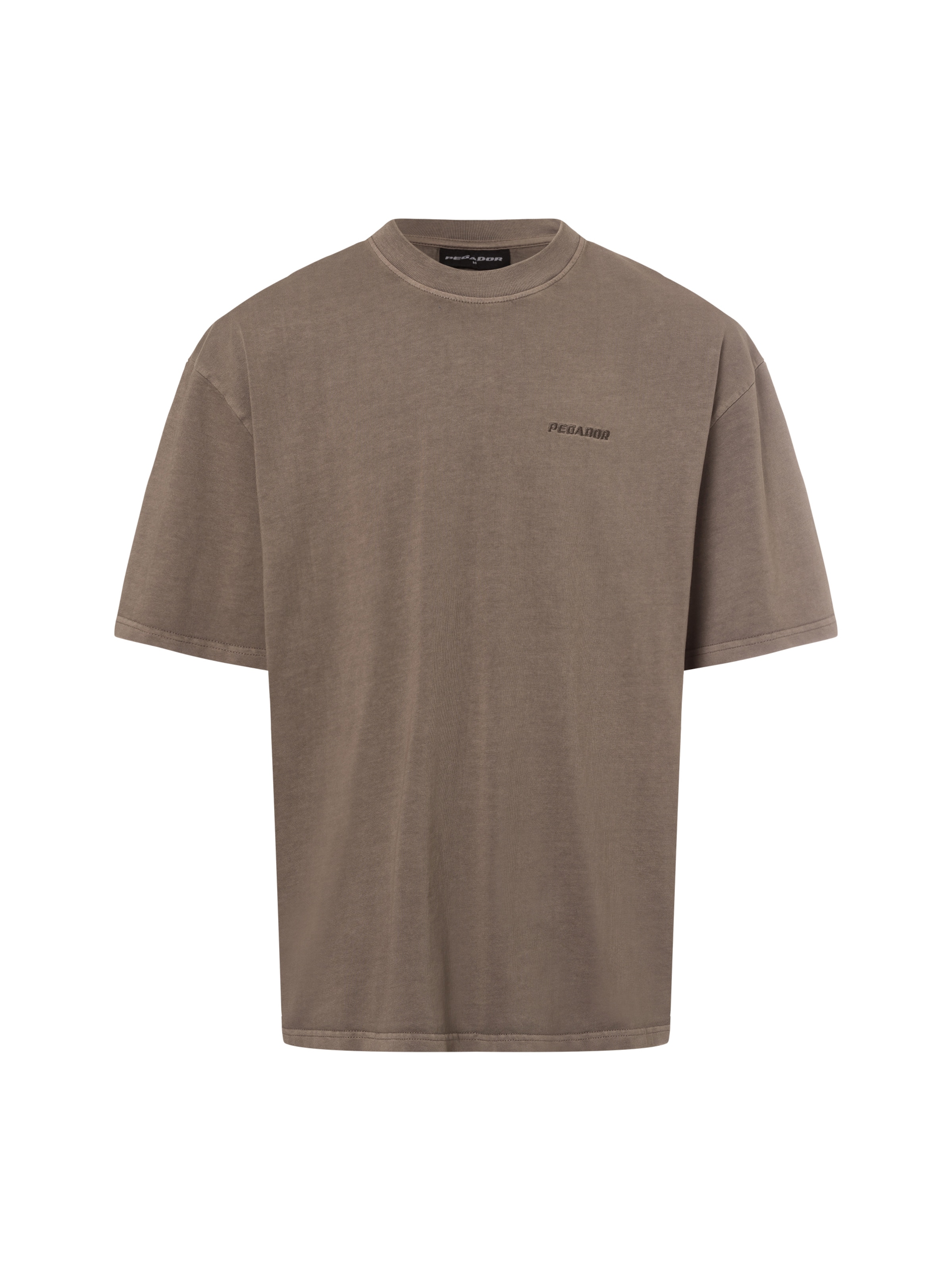 Pegador T-Shirt in Braun: Vorderseite