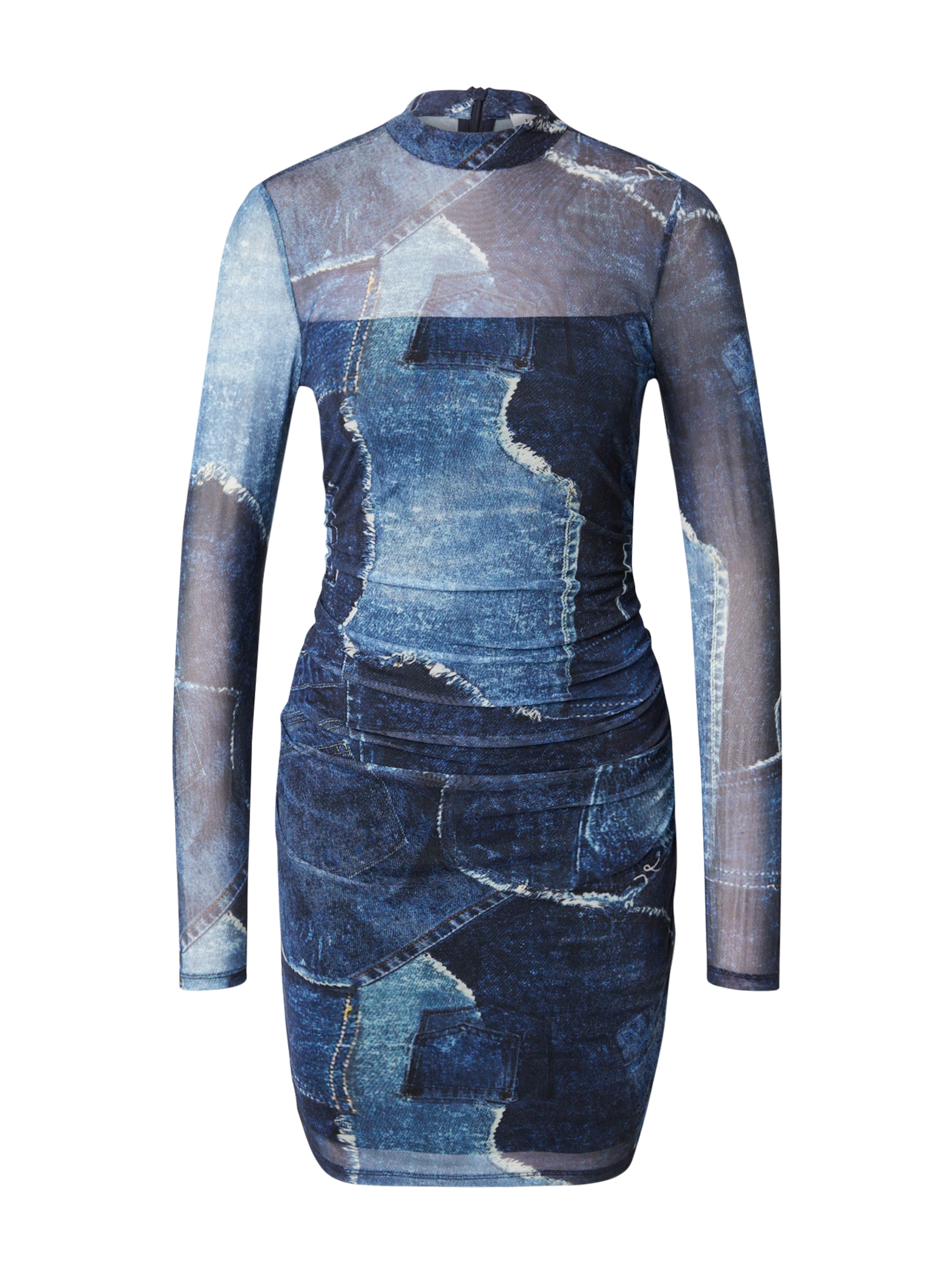 EDITED Kjole 'Hanneke' i blå: forside