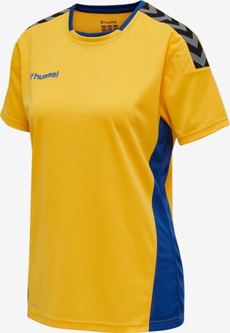 T-shirt fonctionnel Hummel en jaune